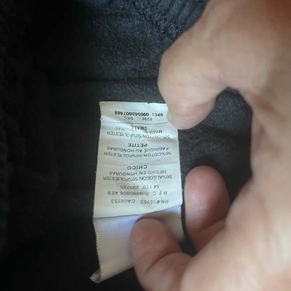 Hanes Ladies Black Sweat Pants Sz S - Picture 4 of 4